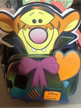Loungefly Tigger Backpack with Multicolor Accents